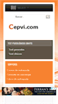 Mobile Screenshot of cepvi.com