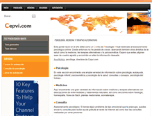 Tablet Screenshot of cepvi.com